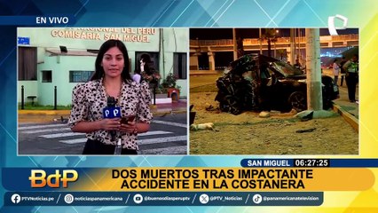 Menor pierde a toda su familia en accidente en Costa Verde: sus padres y perrito mueren tras choque