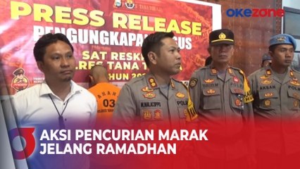 Aksi Pencurian Marak Jelang Bulan Ramadhan, Pelaku Mengincar Pasar Tradisional