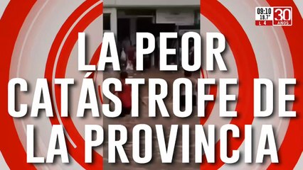 Crónica en Corrientes: el drama de los damnificados en primera persona