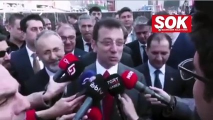 İmamoğlu, Murat kurum'a çok üzülüyormuş!