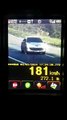 Carro é flagrado a mais de 180 km/h em rodovia de Campina Grande do Sul