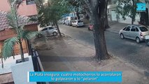 La Plata insegura, cuatro motochorros lo acorralaron, lo golpearon y lo pelaron