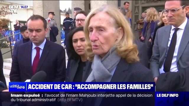 Accident de car sur l'A6: Nicole Belloubet assure du soutien plein et entier de l'État