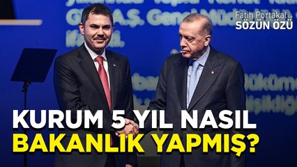 KURUM 5 YIL NASIL BAKANLIK YAPMIŞ? GAFLAR, BOŞ VAATLER, R’LAR