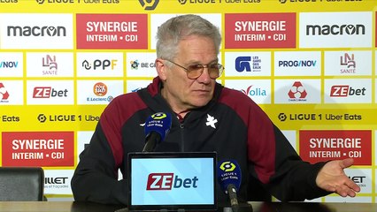 Nantes - Metz, la réaction de Laszlo Bölöni