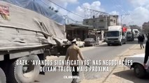 Gaza: ‘avanços significativos’ nas negociações deixam trégua mais próxima