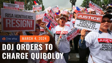 Télécharger la video: Hontiveros hails DOJ order to charge Quiboloy, 5 others a day before Senate hearing