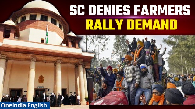 Supreme Court Rejects Farmers' Demands to Gather in Delhi without Centre's Interference | Oneindia
