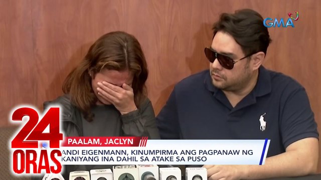 Andi Eigenmann, kinumpirma ang pagpanaw ng kaniyang ina dahil sa atake sa puso | 24 Oras