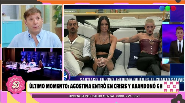 El cruce de Gastón Trezeguet y Nancy Pazos en defensa de Furia de Gran Hermano