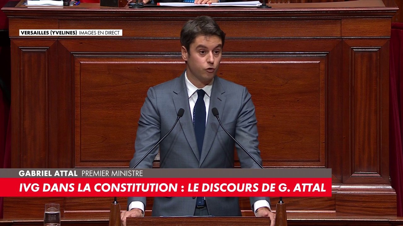 Gabriel Attal : «Nous avons une dette morale envers les femmes»