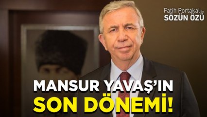MANSUR YAVAŞ’IN SON DÖNEMİ! ALTINOK’TAN “SUFLELİ İSTİKLAL MARŞI”