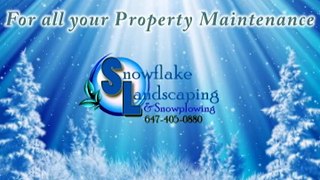 Snowflake Landscaping Wisdom A Guide to Smart Decision-Making in Hiring Snow Removal Contractors