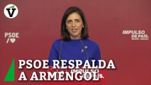 El PSOE respalda a Armengol y afea la petición de dimisión del PP