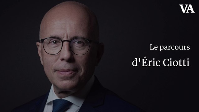 Le parcours d'Éric Ciotti