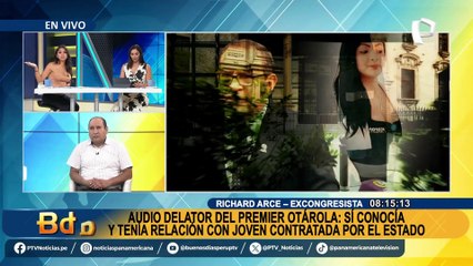 Richard Arce: "Hoy Alberto Otárola tiene que ser defenestrado del cargo de premier, no hay otra salida"