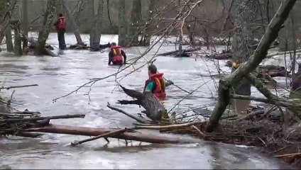 Búsqueda en el río Pedroso de la vecina de Pinilla de los Moros