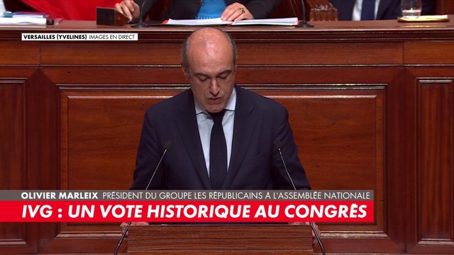 Olivier Marleix : «La grande majorité des députés des Républicains votera pour cette modification de la Constitution»