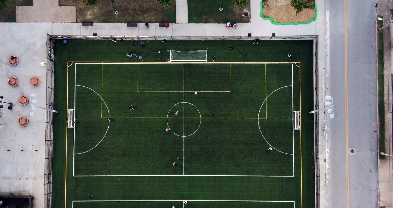 Drone footage