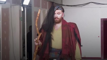 Watch: Sam Smith walks runway wearing Vivienne Westwood at Paris Fashion Week