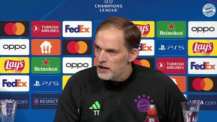 "Thomas Tuchel: Bayern players must feel the pressure to beat Lazio in Champions League"