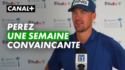 Victor Perez "Une semaine positive...Content d'avoir rentré quelques putts...La semaine prochaine à Porto Rico..."