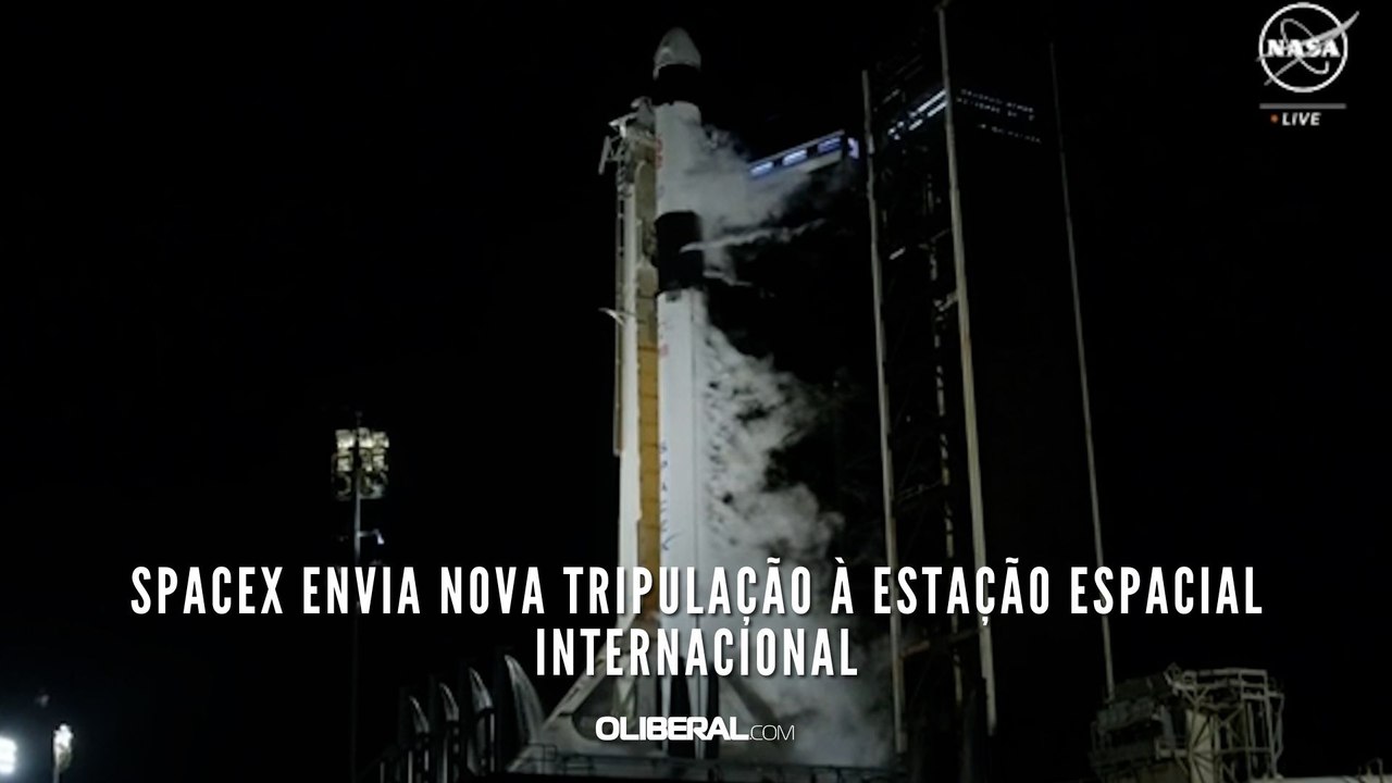SpaceX envia nova tripulação à Estação Espacial Internacional