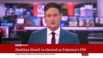 Pakistan's parliament elects Shehbaz Sharif for second term as prime minister - BBC News