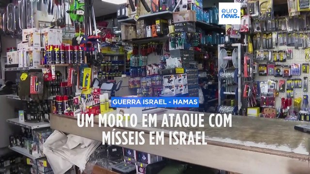 Um morto e sete feridos em Israel após ataque com mísseis disparados do Líbano