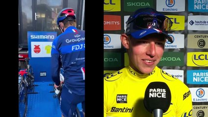 Paris-Nice 2024 - Laurence Pithie : "Je ne m'attendais pas à porter ce maillot. C'est génial de l'endosser sur une course aussi prestigieuse"