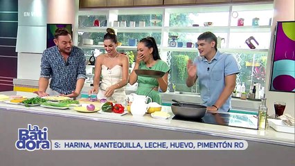 ¡Cuidado Moira! Así terminó el único crepe que se ofreció a preparar la presentadora 