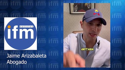 Jaime Arizabaleta invita a las empresas para que permitan a sus empleados asistir a la marcha del 6 de marzo