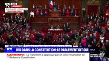 Le Parlement approuve l'inscription de l'IVG dans la Constitution