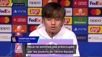 Real Sociedad - Kubo : "Mbappé ? Nous ne sommes pas préoccupés par les joueurs de l'autre équipe"