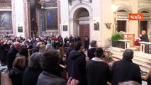 Funerali di Ennio Calabria, artisti e amici lo ricordano: 