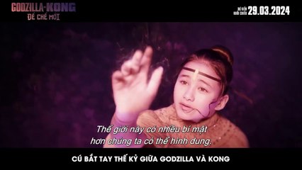 GODZILLA X KONG _Godzilla takes a nap in the Colosseum_ Trailer (2024)