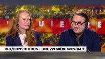 Geoffroy Lejeune et Violette Spillebout débattent au sujet de l'inscription de l'IVG à la Constitution