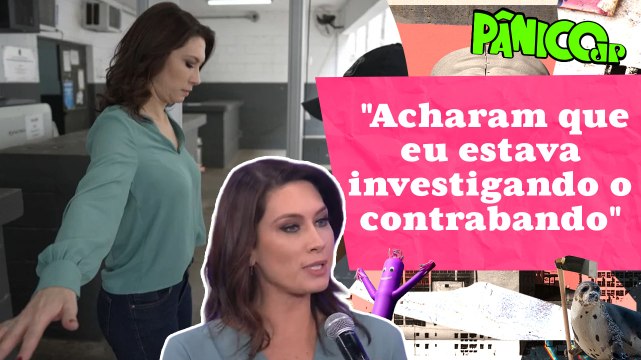 THAIS FURLAN REVELA QUE LEVOU UM CHOQUE DURANTE REPORTAGEM