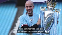 Man. City - Guardiola ne rêve pas encore d'un nouveau triplé