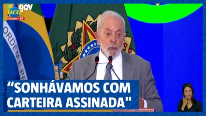 Lula: "Toda vez que a gente evolui falam que vai acabar a categoria, mas é uma bobagem"