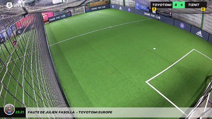 Faute de Julien  Fasolla  - TOYOTOMI EUROPE