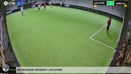 But de Manuel Francisco - LES ACCROS