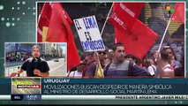 En Uruguay trabajadores del área social realizan paro nacional.