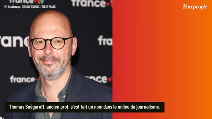 Thomas Snégaroff (C Politique) : Son cancer, un lymphome de Hodgkin "mal placé", a bouleversé sa vie...