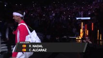 Alcaraz beats Nadal to win the Netflix Slam