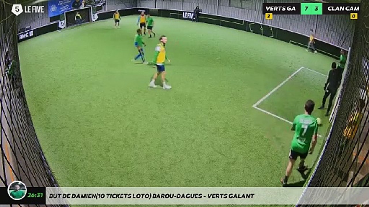 But de Damien(10 tickets LOTO) Barou-dagues - VERTS GALANT