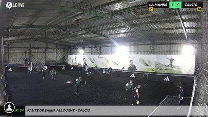 Faute de Samir Allouche - CALCIO