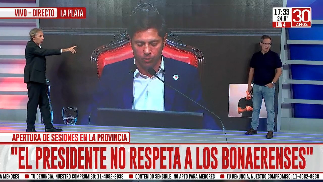 Apertura de sesiones en la Provincia de Buenos Aires