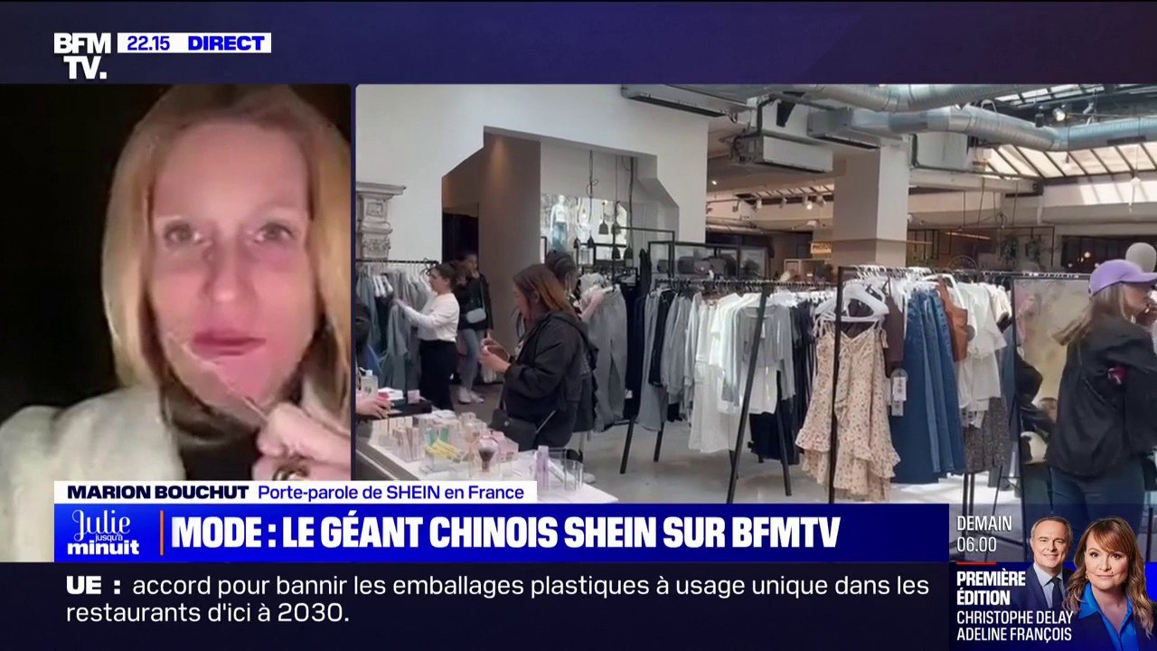 Malus sur la "fast fashion": "Ce sont les consommateurs qui vont souffrir de cette proposition de loi", affirme Marion Bouchut (porte-parole de SHEIN en France)