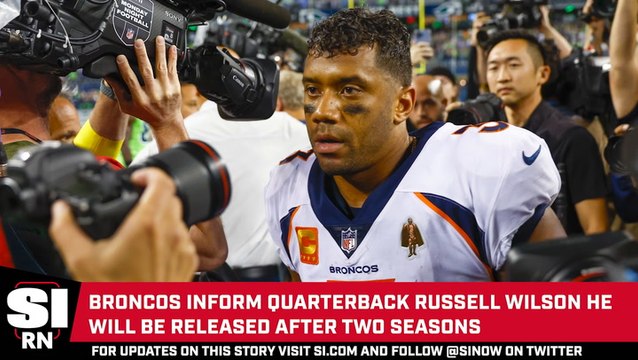 Broncos Will Release Quarterback Russell Wilson